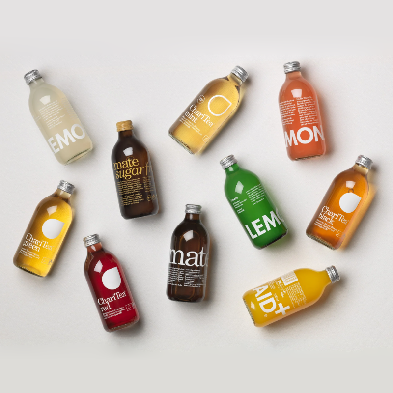 SOFTDRINKS Lemonaid & ChariTea 