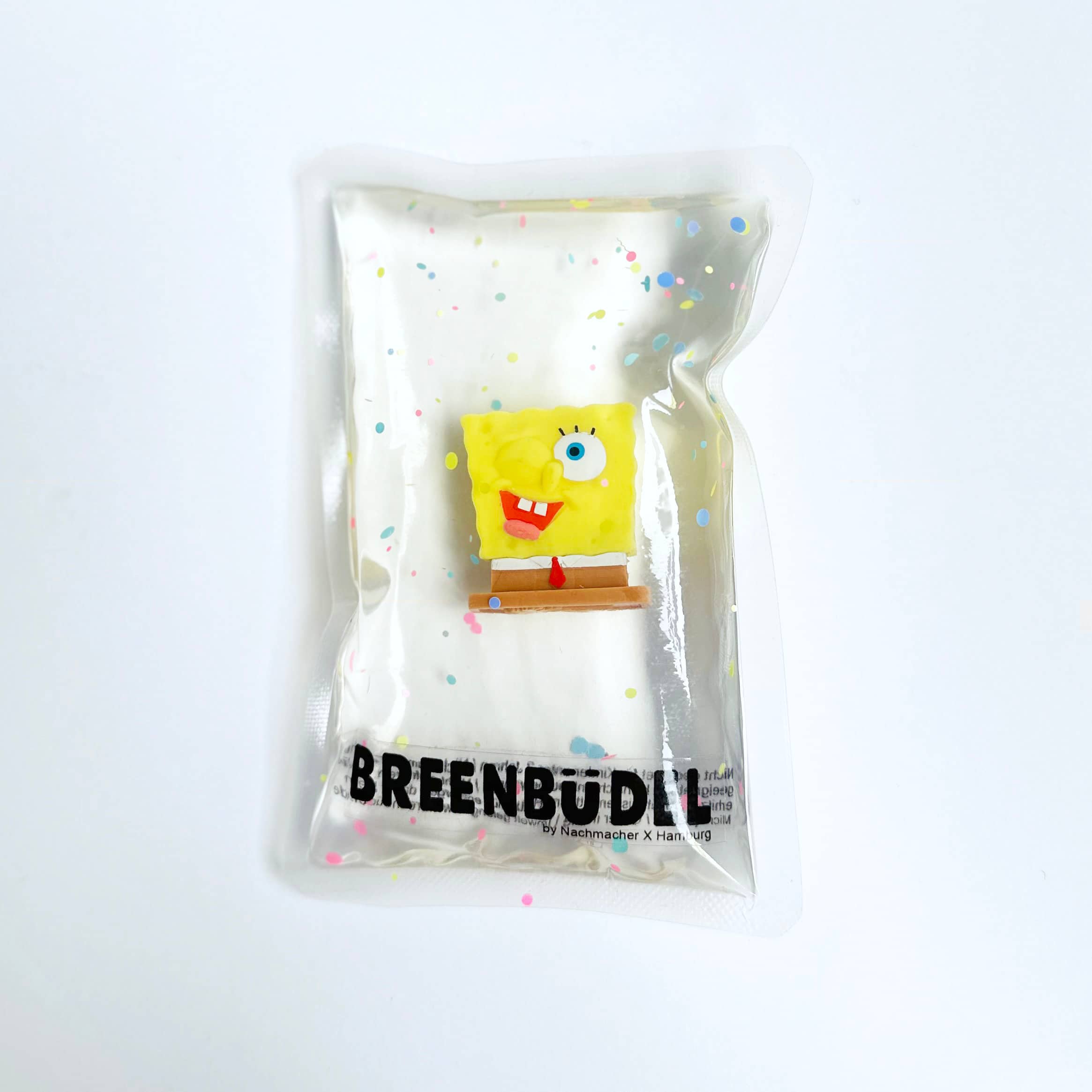 BREENBÜDEL Kühlkissen Motiv SpongeBob-Schwammkopf