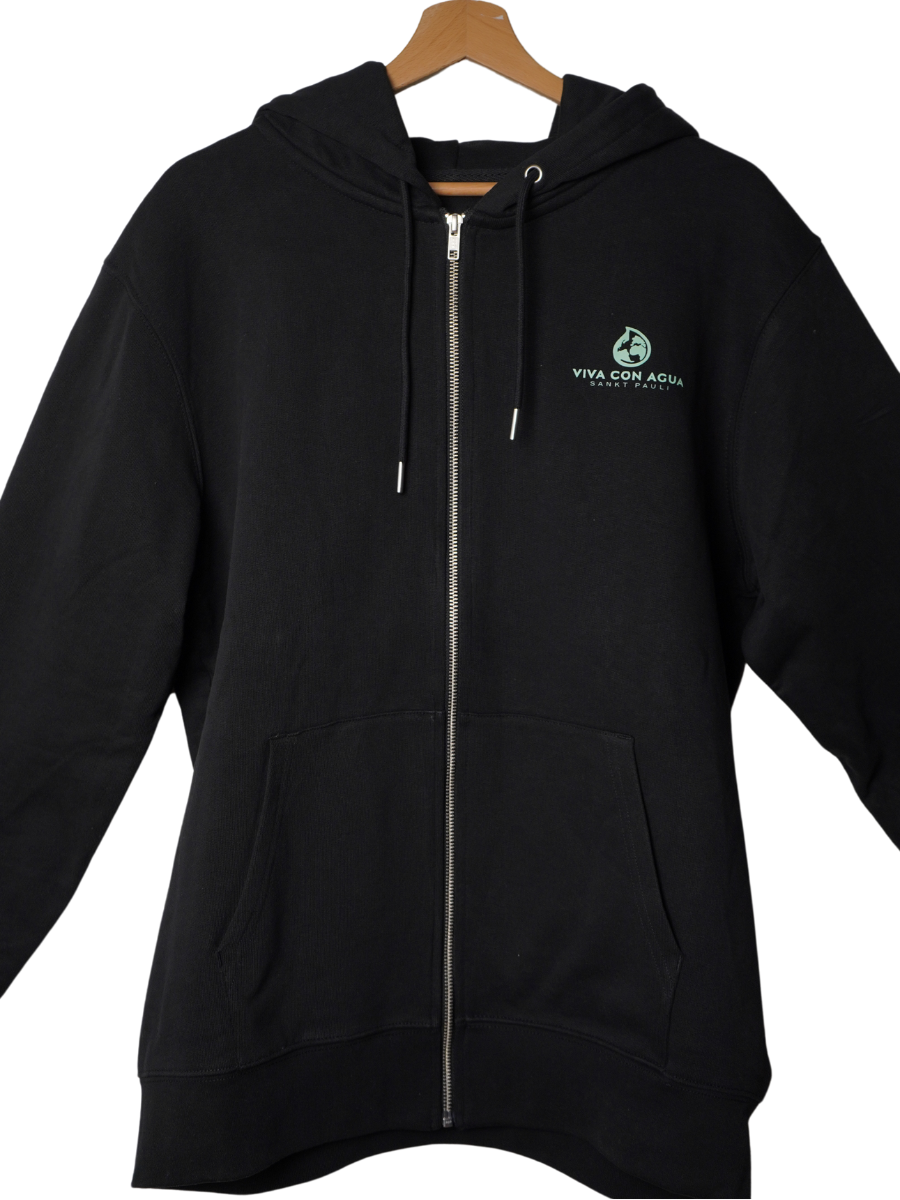 Viva con Agua Zip-Hoodie by David Shillinglaw Viva con Agua Zip-Hoodie by David Shillinglaw