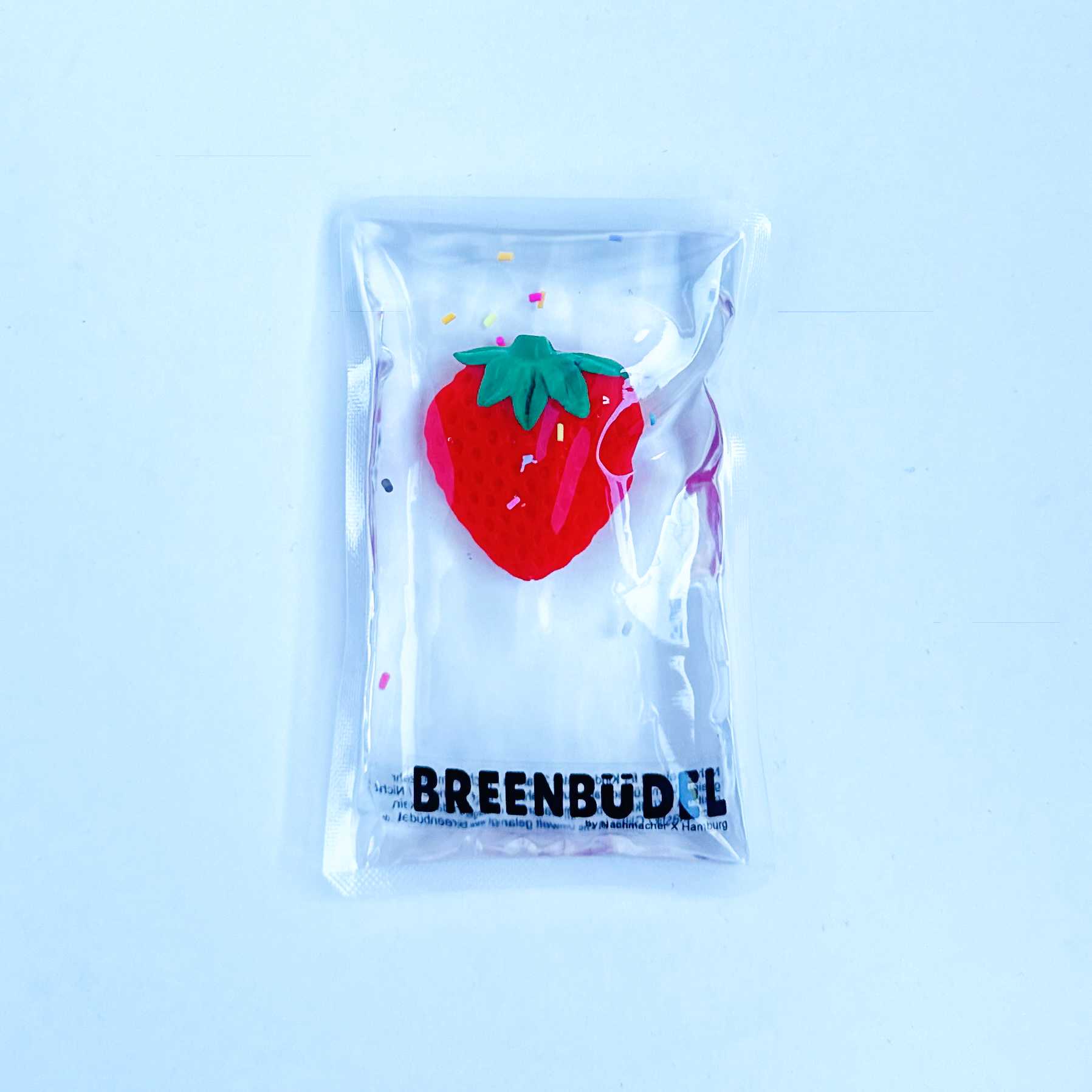 BREENBÜDEL Kühlkissen - Motiv Erdbeere