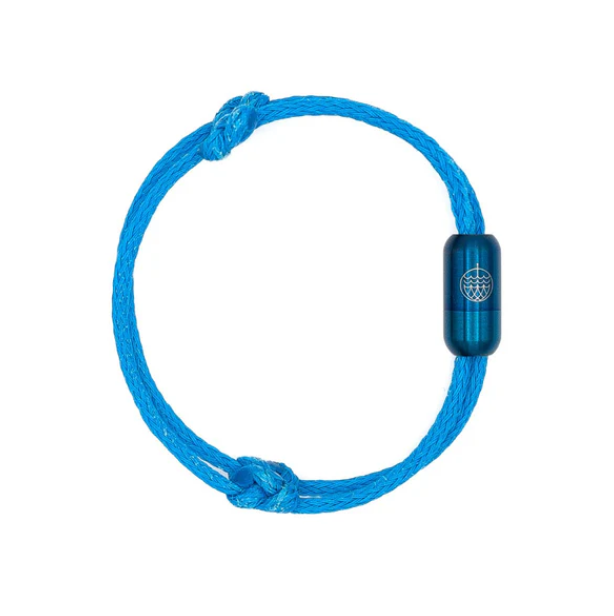 ARCTIC OCEAN Bracenet Verschluss Blau und Silber ARCTIC OCEAN Bracenet Verschluss Blau und Silber