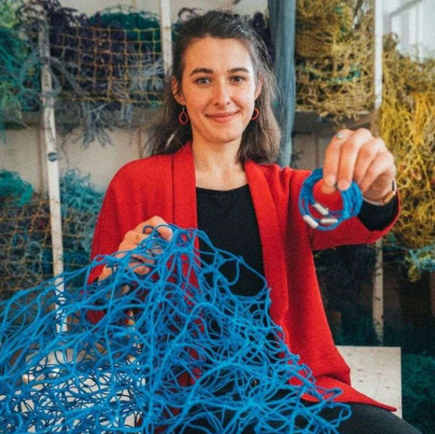 ARCTIC OCEAN Bracenet Verschluss Blau und Silber ARCTIC OCEAN Bracenet Verschluss Blau und Silber