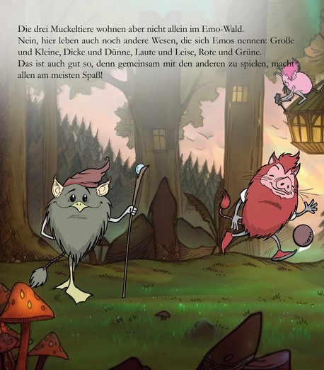 Die drei Muckeltiere und der Wüterix von Dr. Laura Mattern