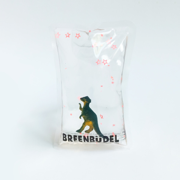 BREENBÜDEL Kühlkissen Motiv Dino Dunkelgrün
