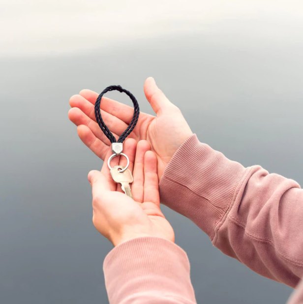 BRACENET Schlüsselanhänger Black Wave BRACENET Schlüsselanhänger Black Wave