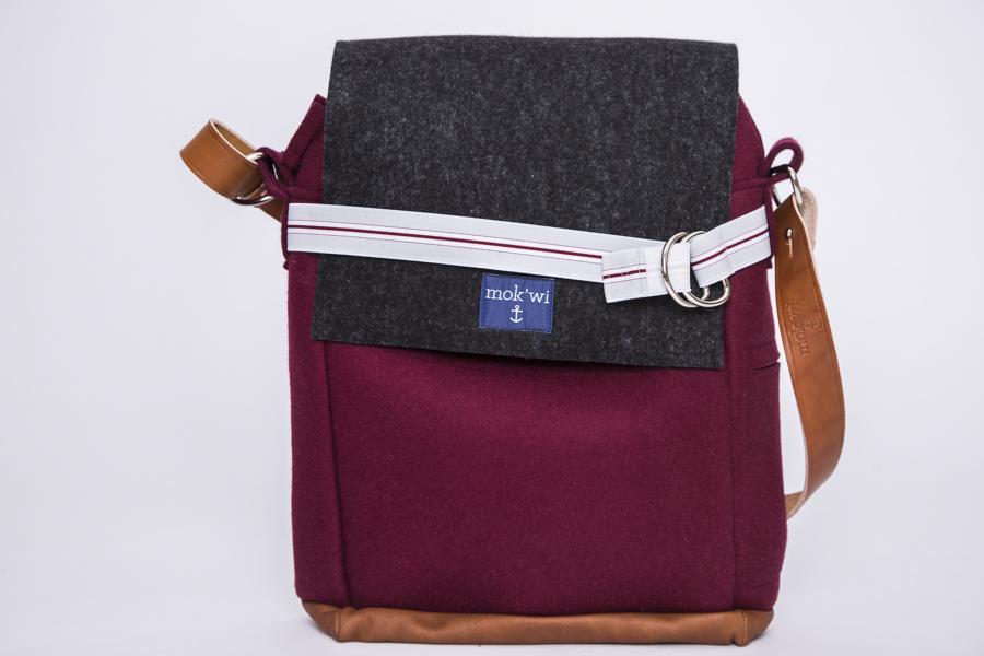 Umhängetasche BENTE aus Wollfilz