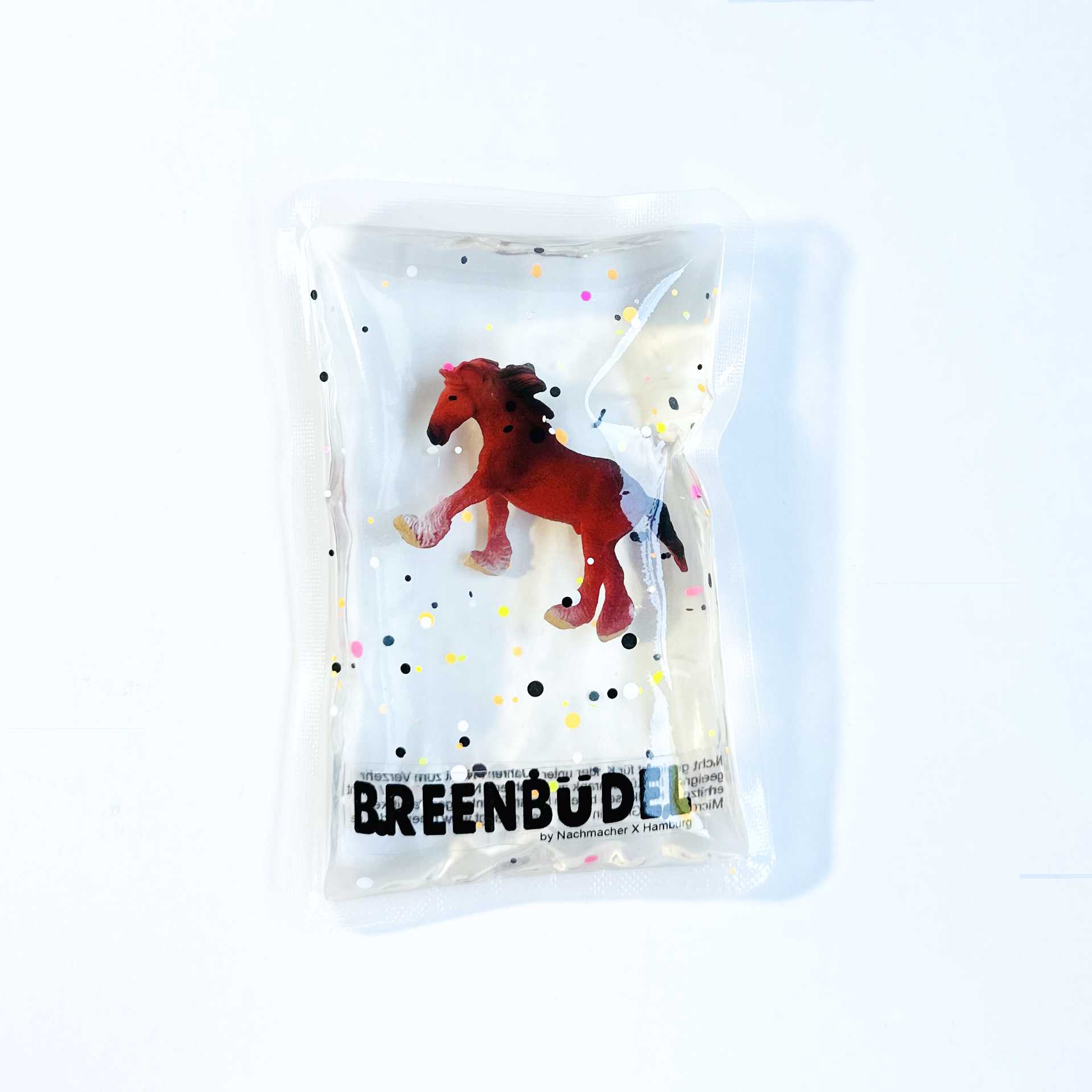 BREENBÜDEL Kühlkissen Motiv Pferd dunkelbraun