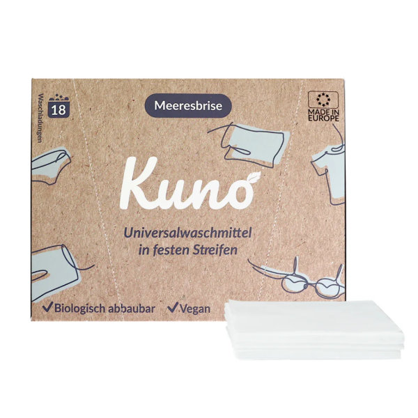 Universalwaschmittelstreifen - 18 Waschladungen - Made in EU