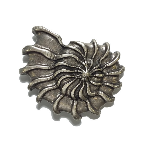 Gürtelschnalle Motiv NAUTILUS aus Zamak