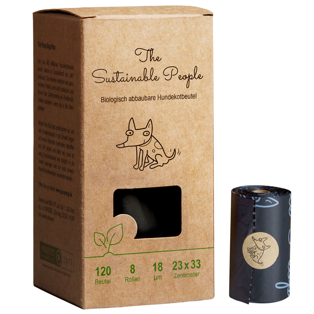 BIOBASIERTE HUNDEKOTBEUTEL - Standardbeutel (biologisch abbaubar) BIOBASIERTE HUNDEKOTBEUTEL - Standardbeutel (biologisch abbaubar)