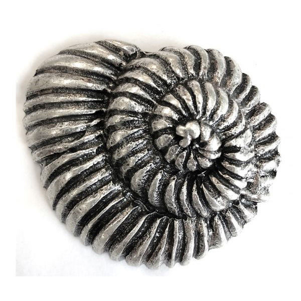 Gürtelschnalle Motiv SCHNECKENHAUS aus Zamak