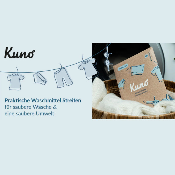 Universalwaschmittelstreifen - 18 Waschladungen - Made in EU