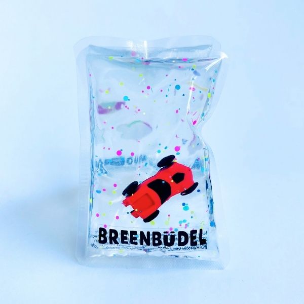 BREENBÜDEL Kühlkissen - Motiv Auto rot