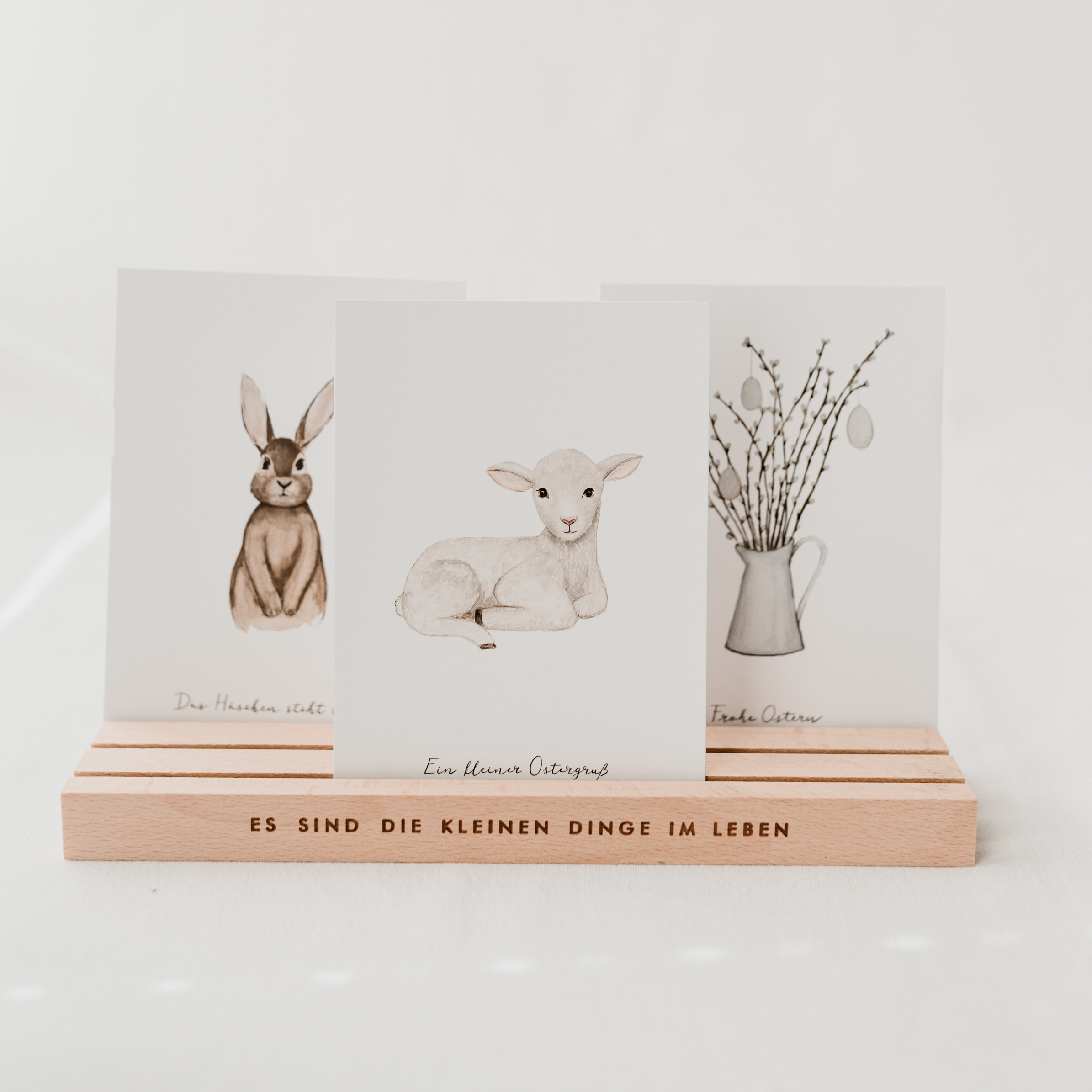 Osterpostkarten-Set, 6er – Aquarellmotive DIN A6