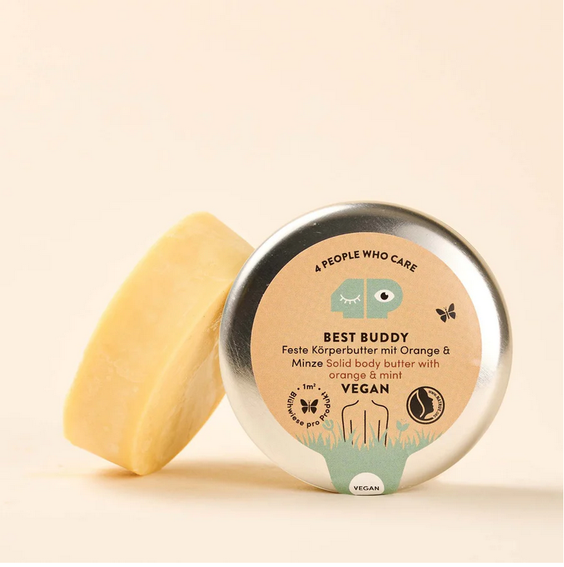 BEST BODY Feste Körperbutter - VEGAN Minze/Orange