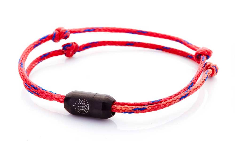 RED SEA Bracenet Armband  - Verschluss Schwarz