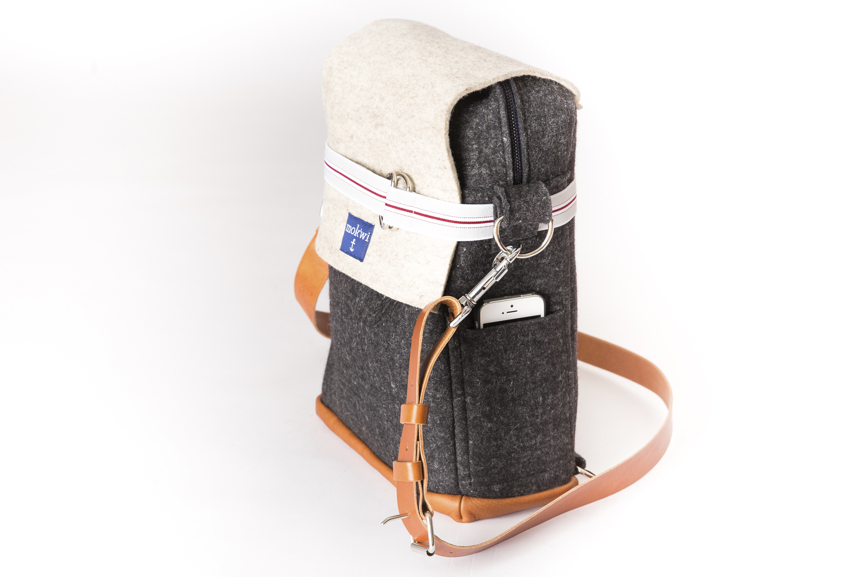 Umhängetasche BENTE aus Wollfilz