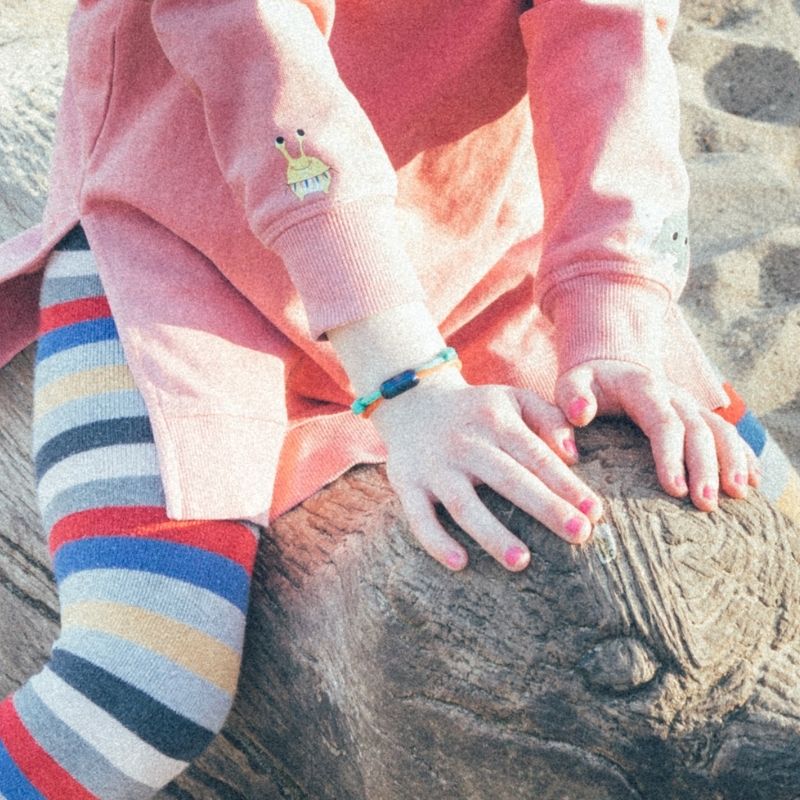 KIDS Dolly Ropes / Pacific Armband  - Verschluss Ozean-Blau
