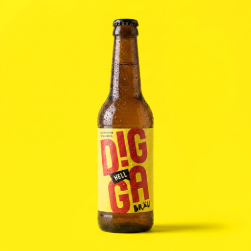Diggabräu Craft Bier HELL