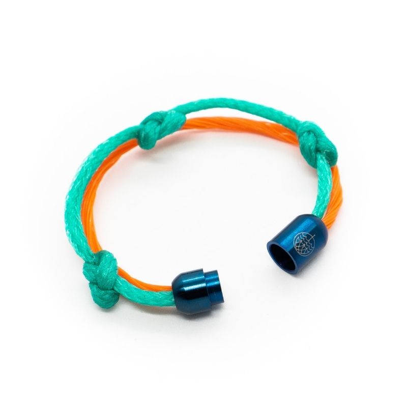 KIDS Dolly Ropes / Pacific Armband  - Verschluss Ozean-Blau
