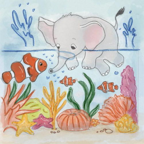 Elli Elefant reißt aus! von Dr. Laura Mattern