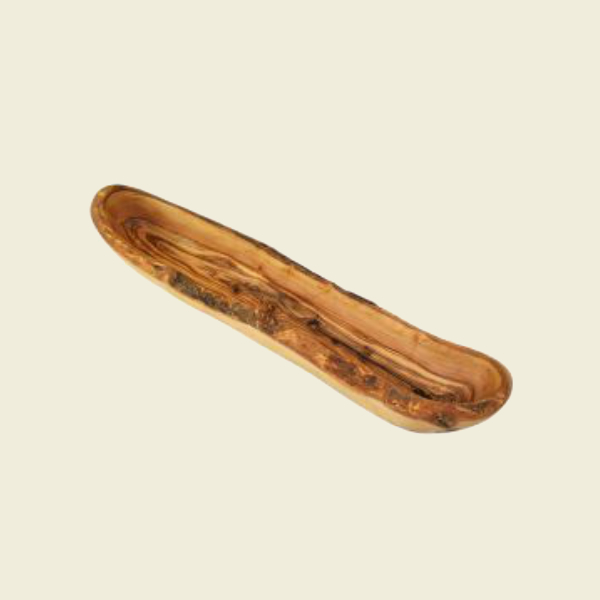 Baguette Brotschale mit rustikalem Rand - 25 bis 34 cm - Hochwertig, langlebig & vielseitig