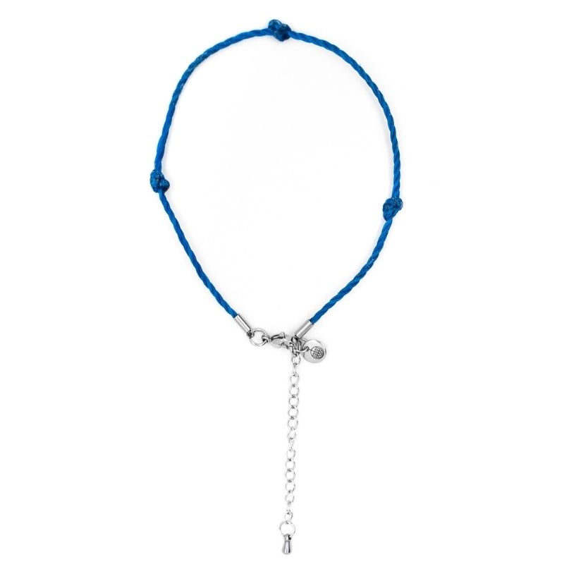 Fußkette Arctic Ocean II aus Fischernetz - größenverstellbar Fußkette Arctic Ocean II aus Fischernetz - größenverstellbar