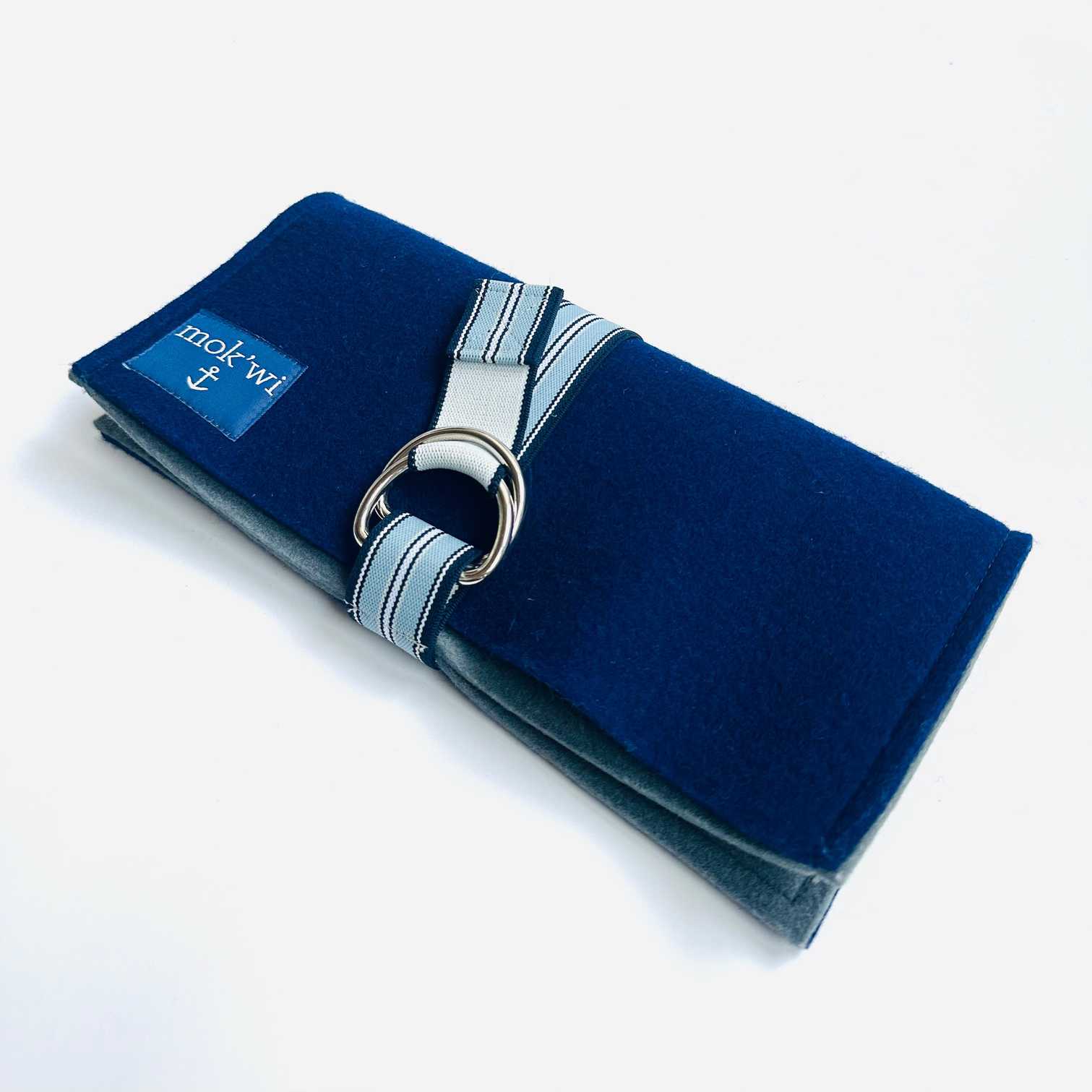 Stilvolle Clutch HENDRINA aus Wollfilz, Handtasche