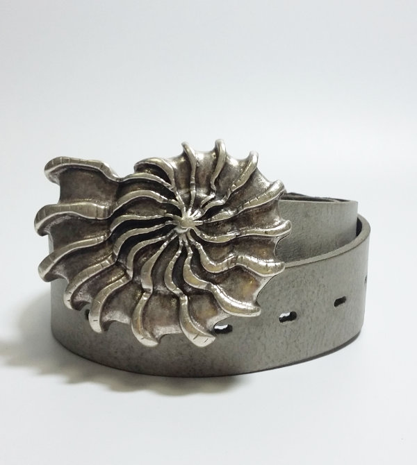 Gürtelschnalle Motiv NAUTILUS aus Zamak