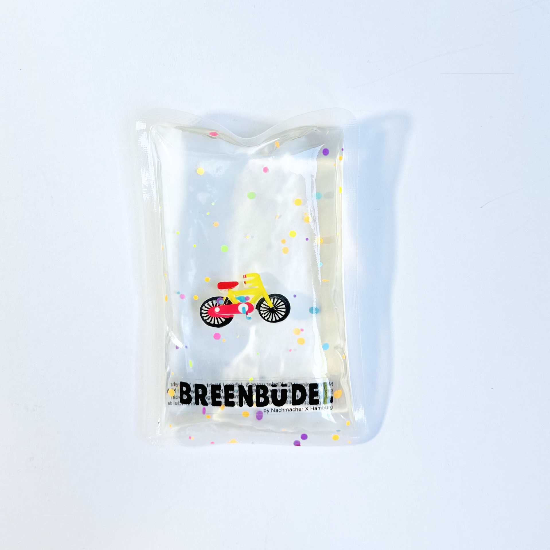 BREENBÜDEL Kühlkissen Motiv Buntes Fahrrad