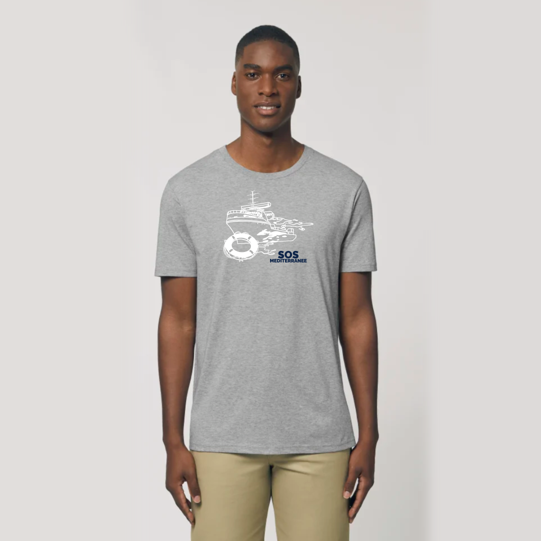 Unisex T-Shirt OCEAN VIKING aus Biobaumwolle in zwei Farben