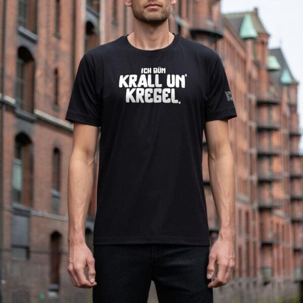 Hamburg T-Shirt ICH BÜN KRALL UN' KREGEL. in 3 Farben