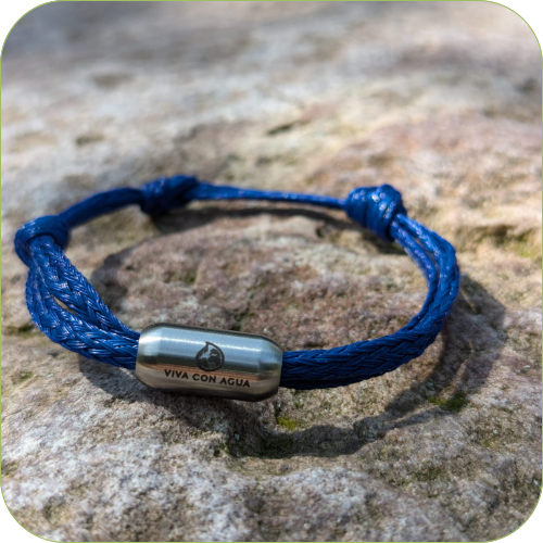 Viva con Agua x Bracenet Armband - größenverstellbar