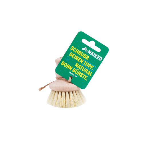Plastikfreie Spülbürste