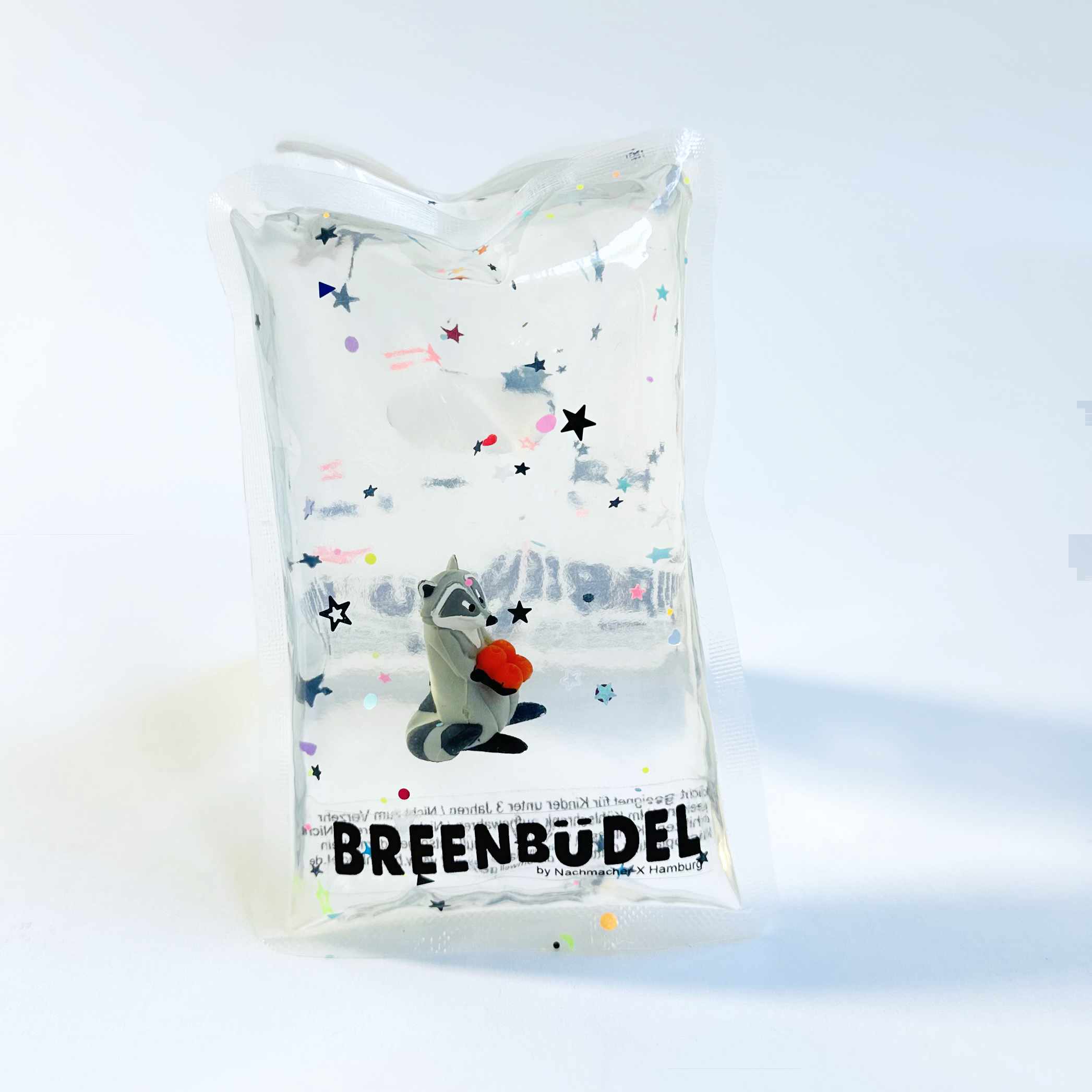 BREENBÜDEL Kühlkissen Motiv Waschbär Meeko