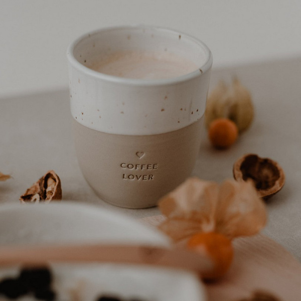 Keramikbecher COFFEE LOVER