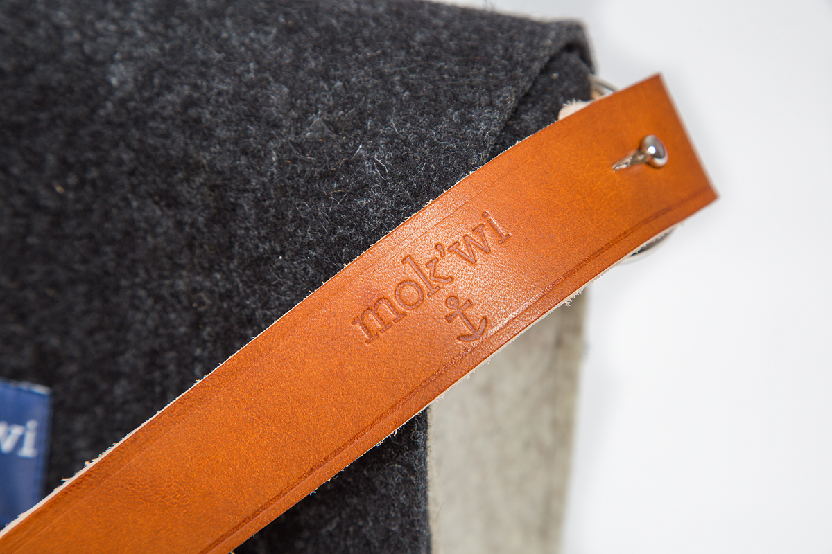 Damen-Umhängetasche LINE aus Wollfilz