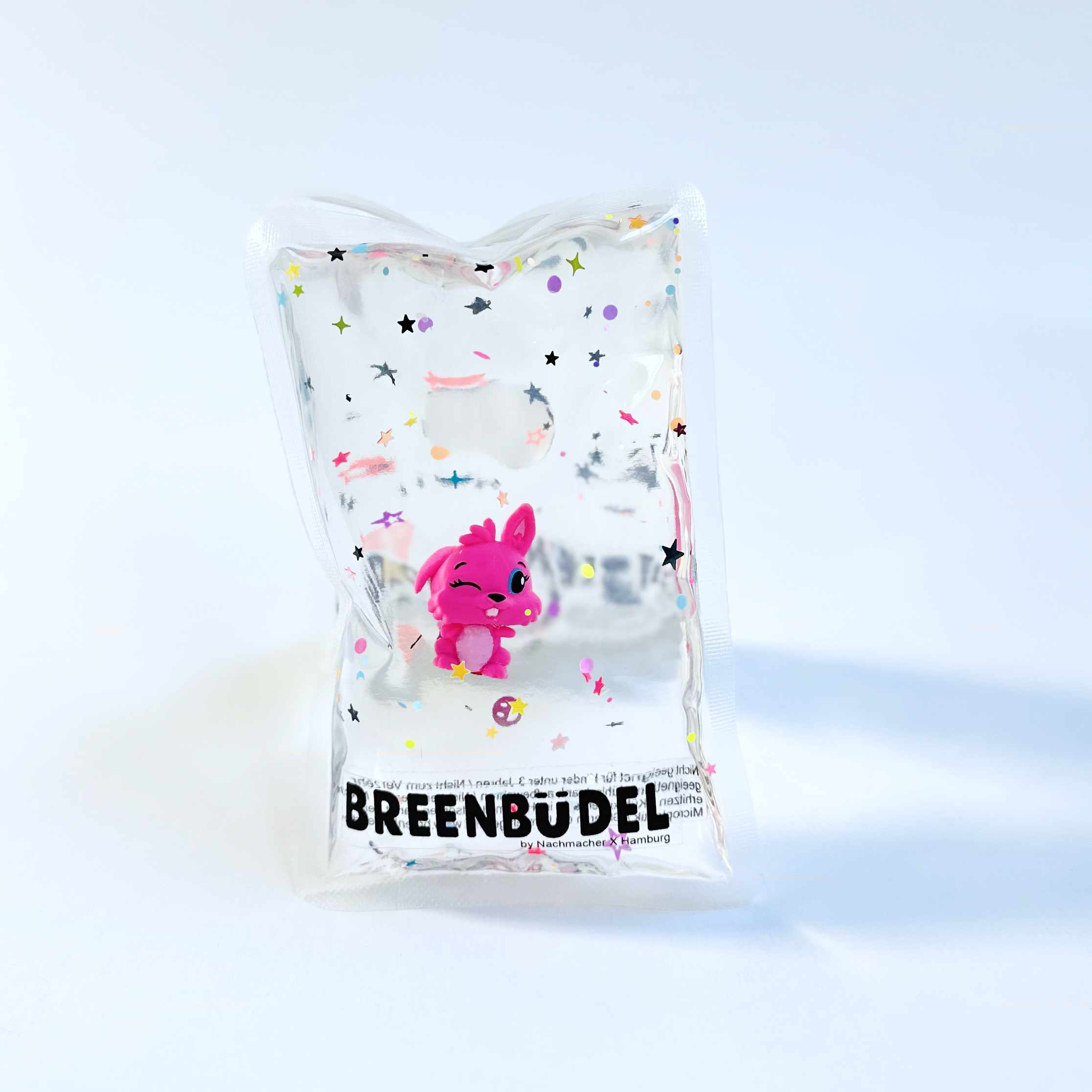 BREENBÜDEL Kühlkissen Motiv Häschen pink