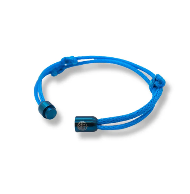 ARCTIC OCEAN Bracenet Verschluss Blau und Silber ARCTIC OCEAN Bracenet Verschluss Blau und Silber