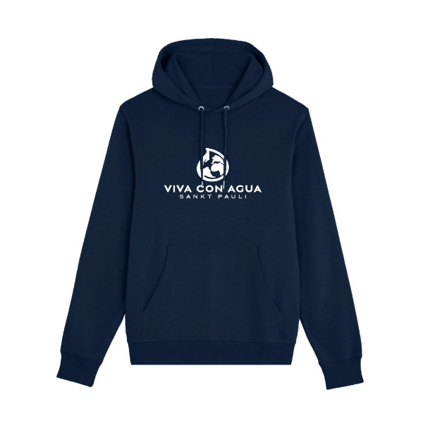 Viva con Agua Hoodie LAUT in Schwarz oder Blau