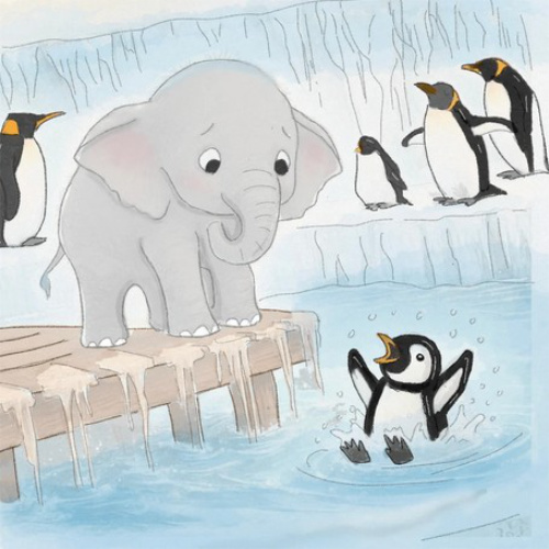 Elli Elefant reißt aus! von Dr. Laura Mattern