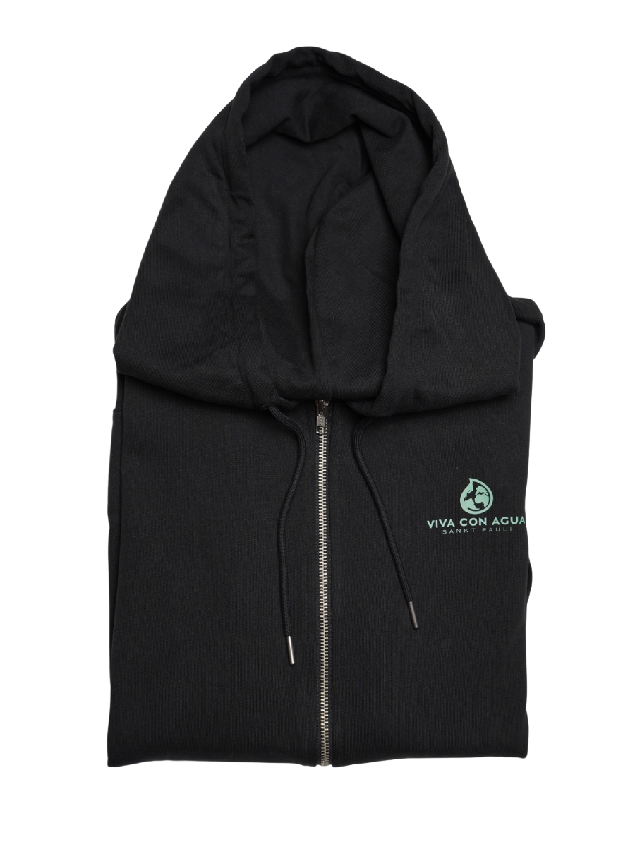 Viva con Agua Zip-Hoodie by David Shillinglaw Viva con Agua Zip-Hoodie by David Shillinglaw