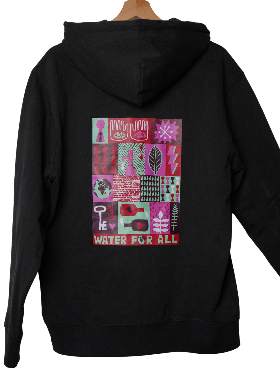 Viva con Agua Zip-Hoodie by David Shillinglaw