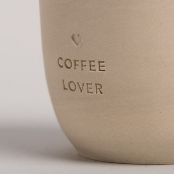 Keramikbecher COFFEE LOVER