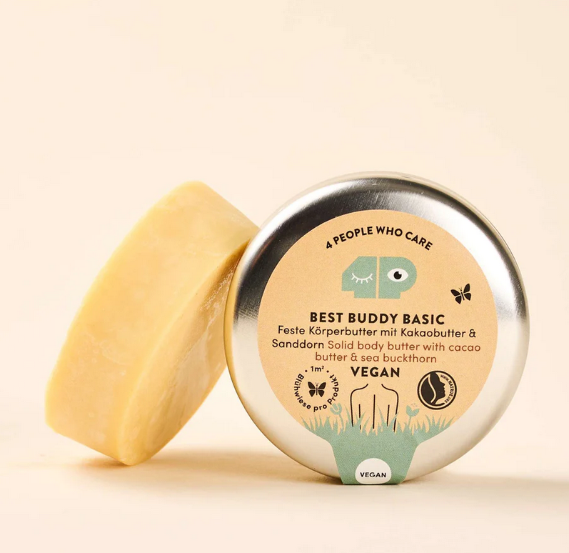 BEST BODY BASIC - Feste Körperbutter - VEGAN & Kakaobutter