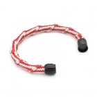 Labrador Sea Bracenet Armband - Rot Weiss mit Verschluss Schwarz