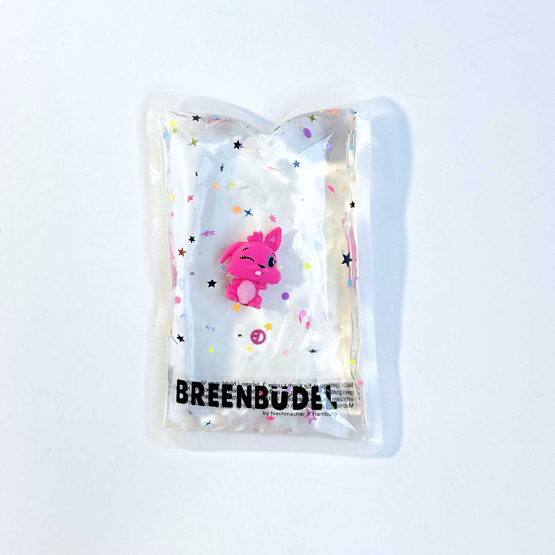 BREENBÜDEL Kühlkissen Motiv Häschen pink