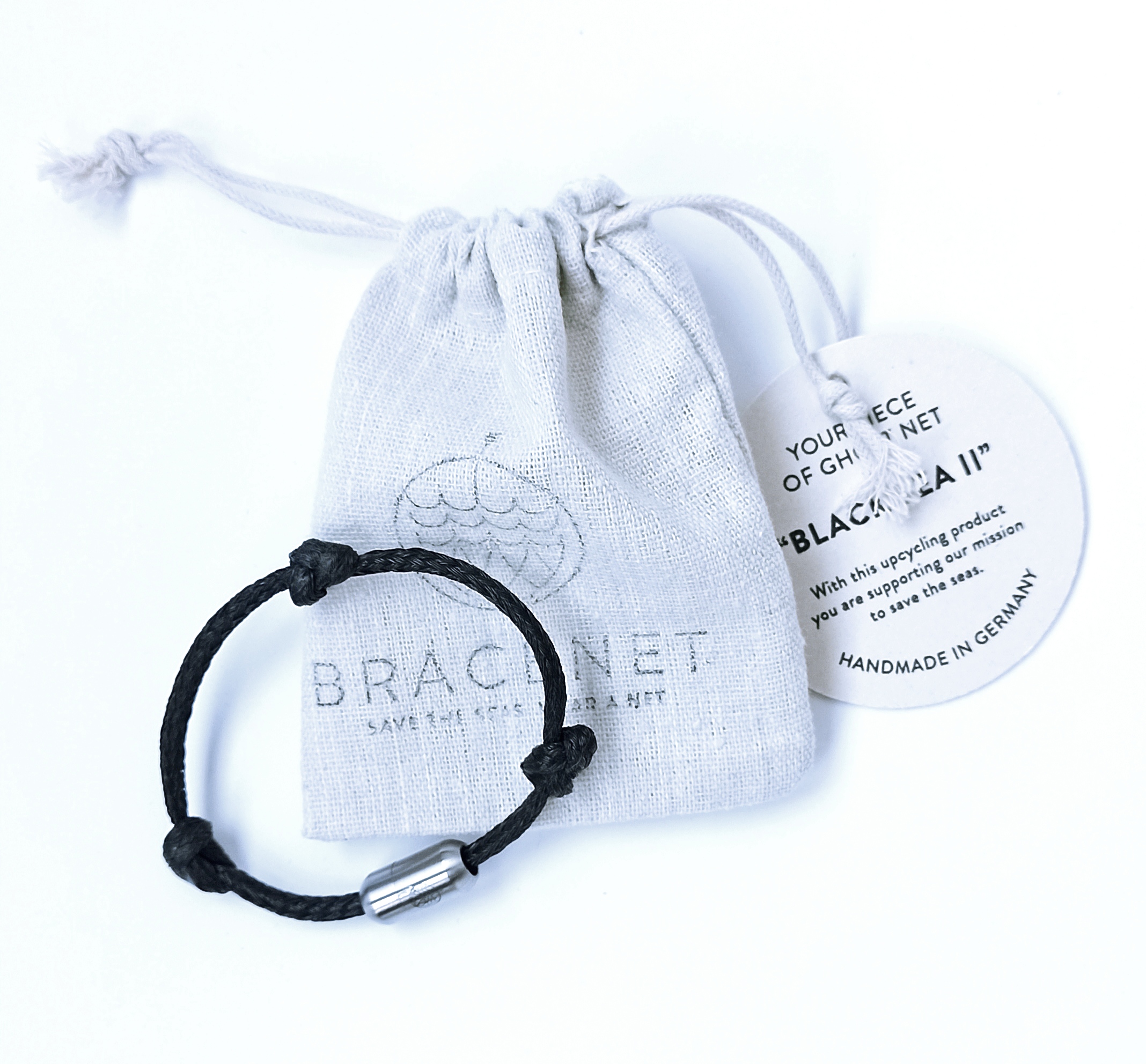 BLACK SEA II Bracenet - Verschluss Silber BLACK SEA II Bracenet - Verschluss Silber
