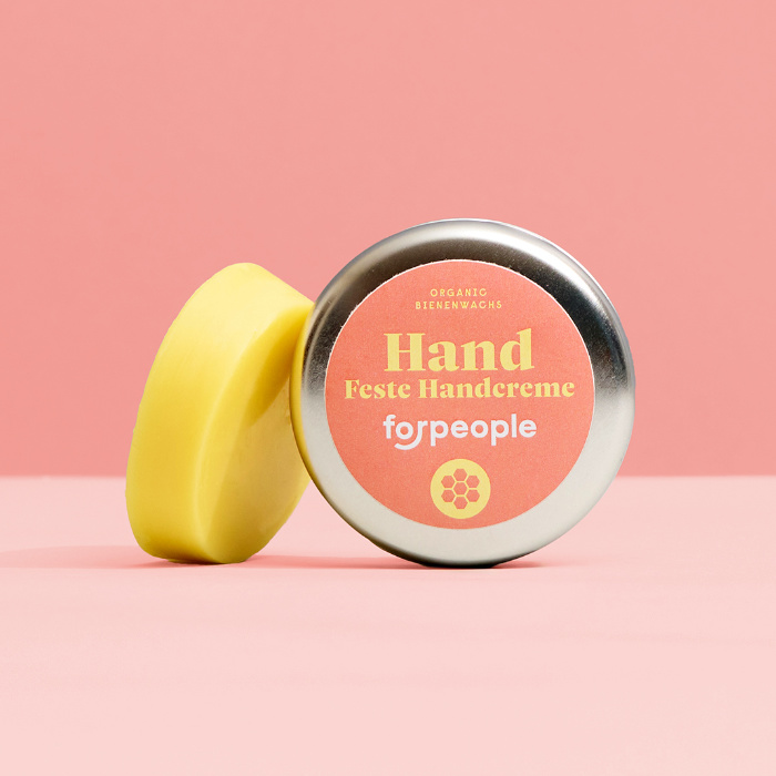 Feste Handcreme - Bienenwachs in Dose