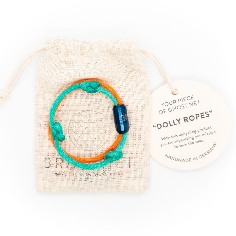 KIDS Dolly Ropes / Pacific Armband  - Verschluss Ozean-Blau